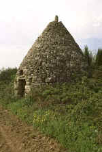 Cabane "en bonnet" de l'Uzège © Photo C. lassure