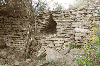 Terrasse au lieu dit Les Mattes Basses © Association "Défense et sauvegarde du patrimoine des hauts cantons de l'Hérault"