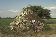 Arrière de la grande loge gagnée par le Remembrement au lieu dit Marigny  à Châteauneuf-sur-Cher (Cher) © Christian Lassure