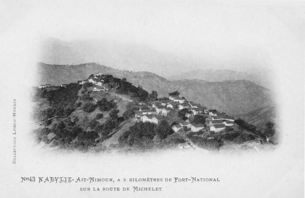 AïT-MIMOUN (Aït Aïssa Mimoun, commune de la préfecture de Tizi Ouzou)