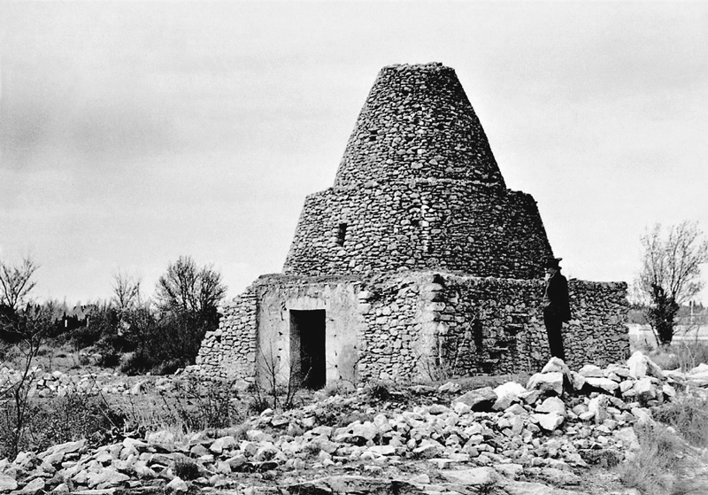 Salon, bergerie des Plans au dbut du XXe sicle.